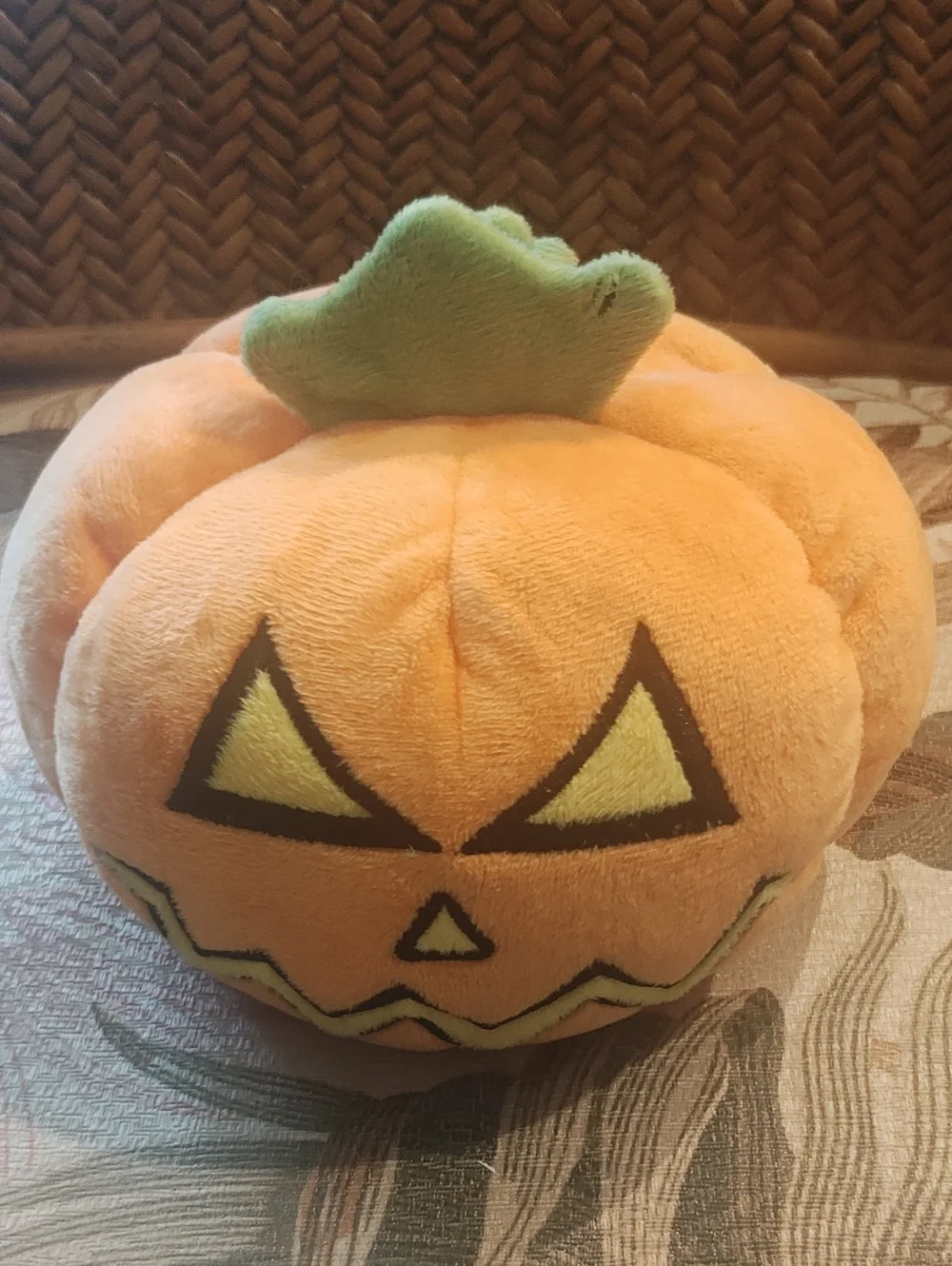 HALLOWEEN JACK O LANTERN 🎃 PUMPKIN DOG TOY